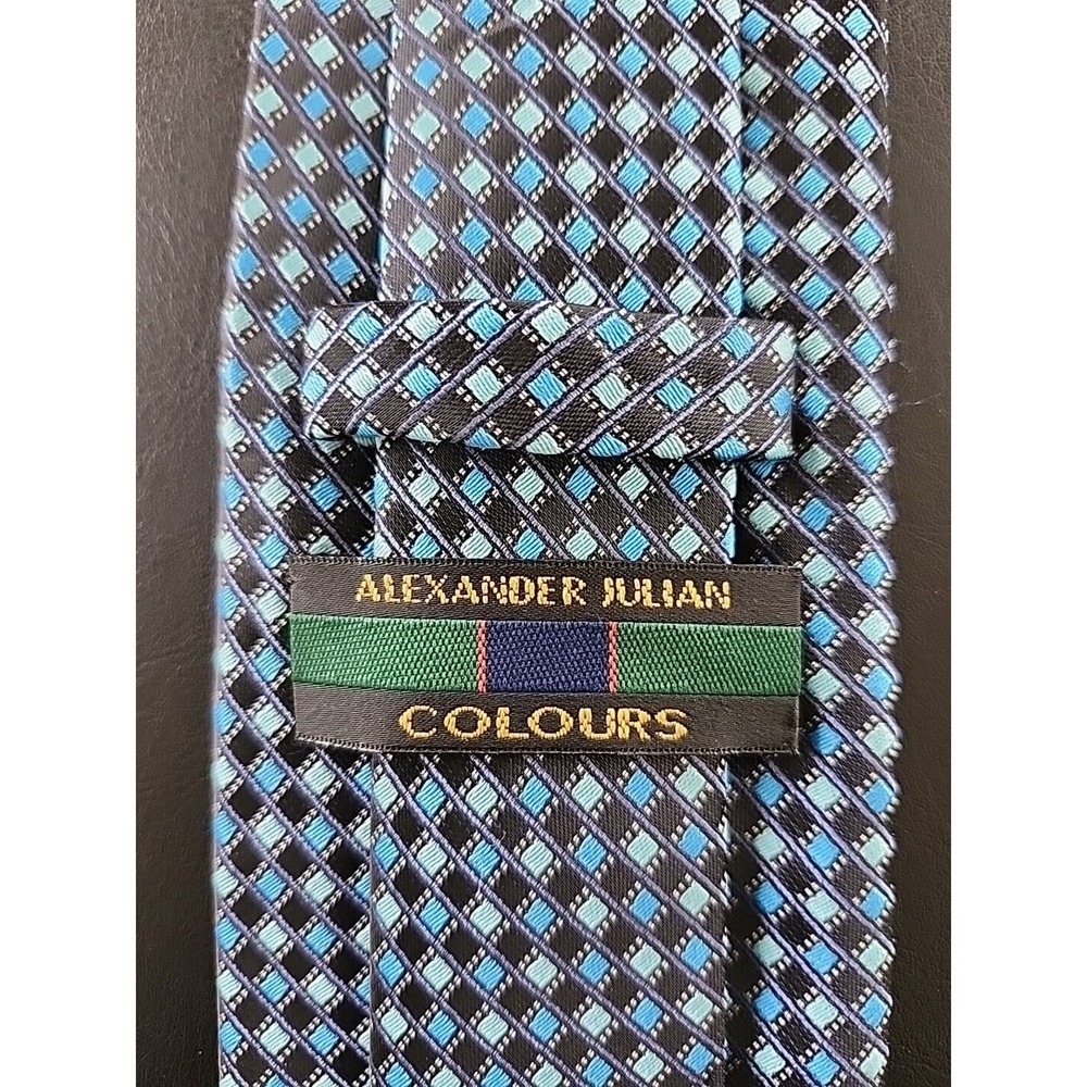 Men's Neck Tie Alexander Julian ColoursSilk L58" W3.0"
